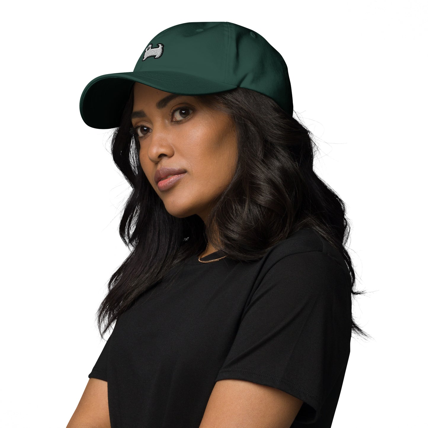 Maltese Dog Embroidered Baseball Cap