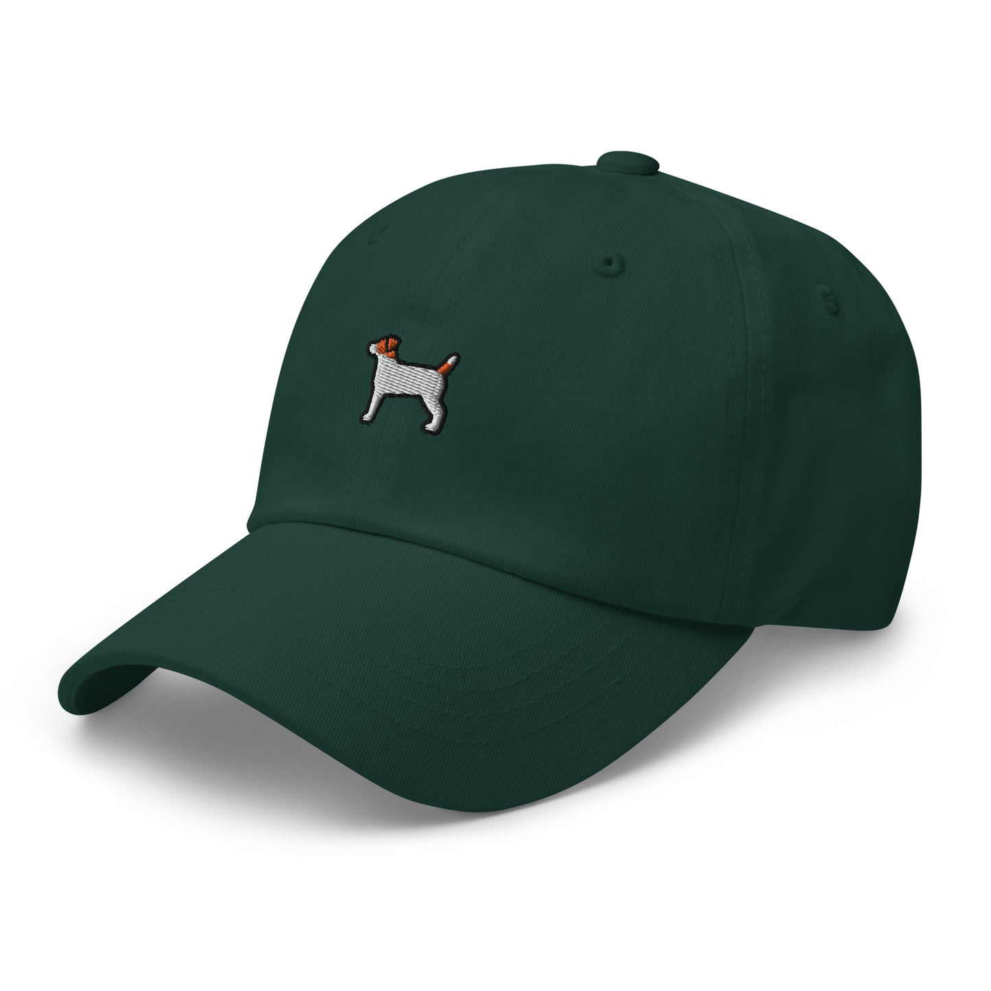 Jack Russell Terrier Dog Embroidered Baseball Cap
