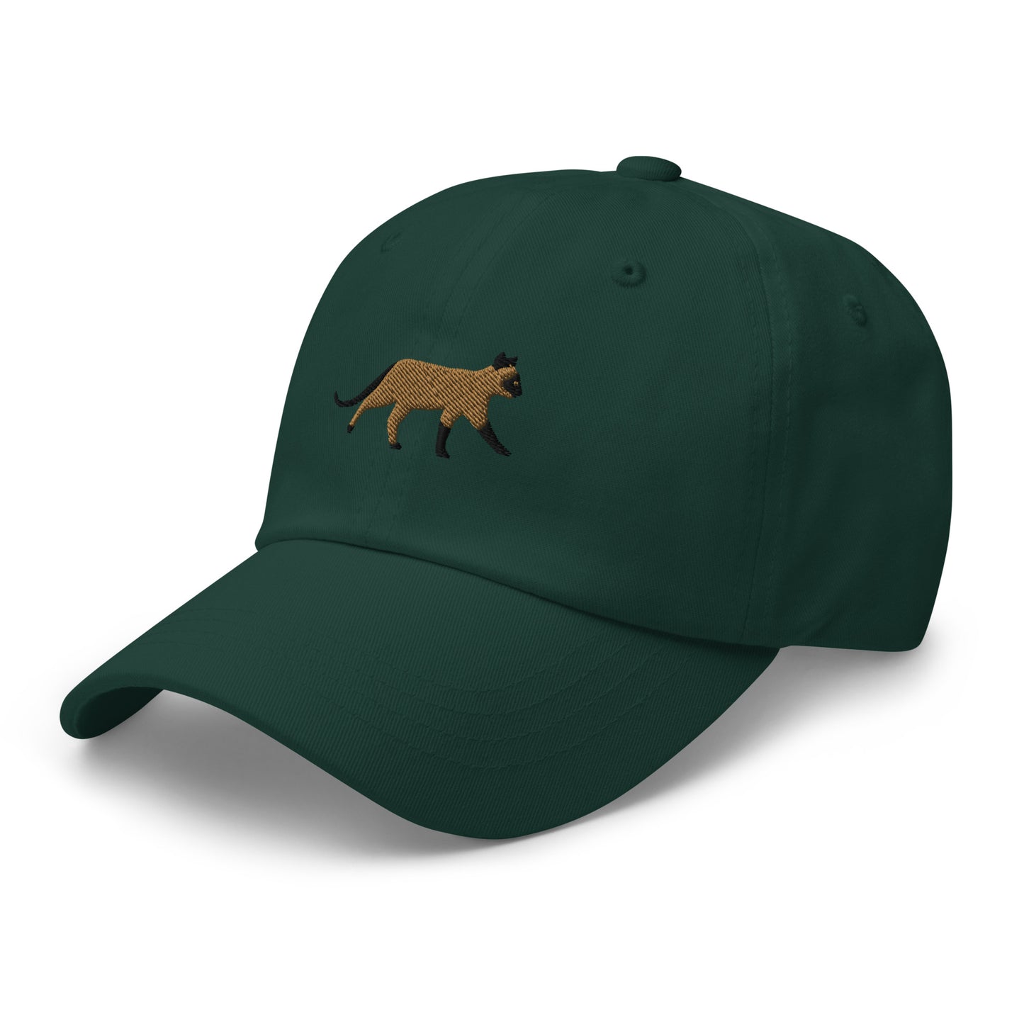 Siamese Cat Embroidered Baseball Cap