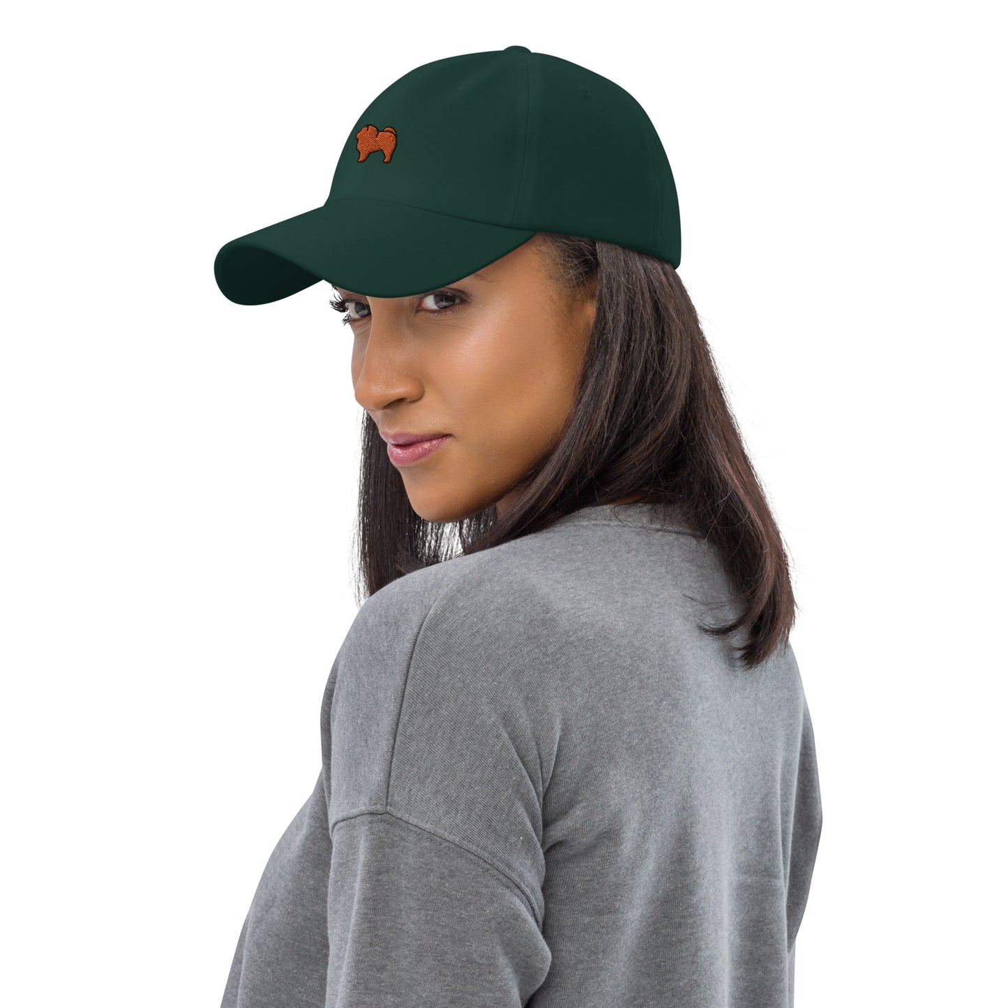 Chow Chow Dog Embroidered Baseball Cap