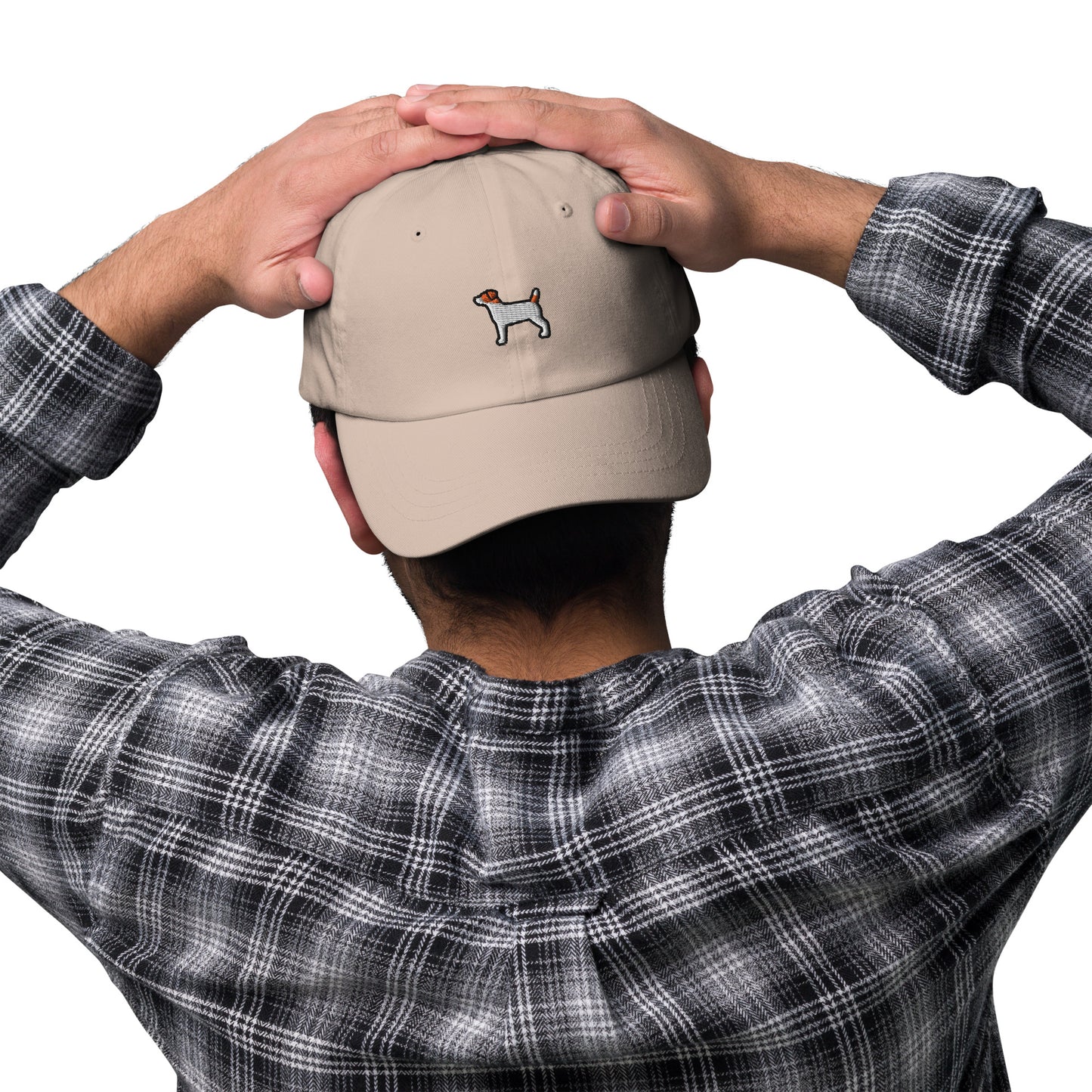 Jack Russell Terrier Dog Embroidered Baseball Cap