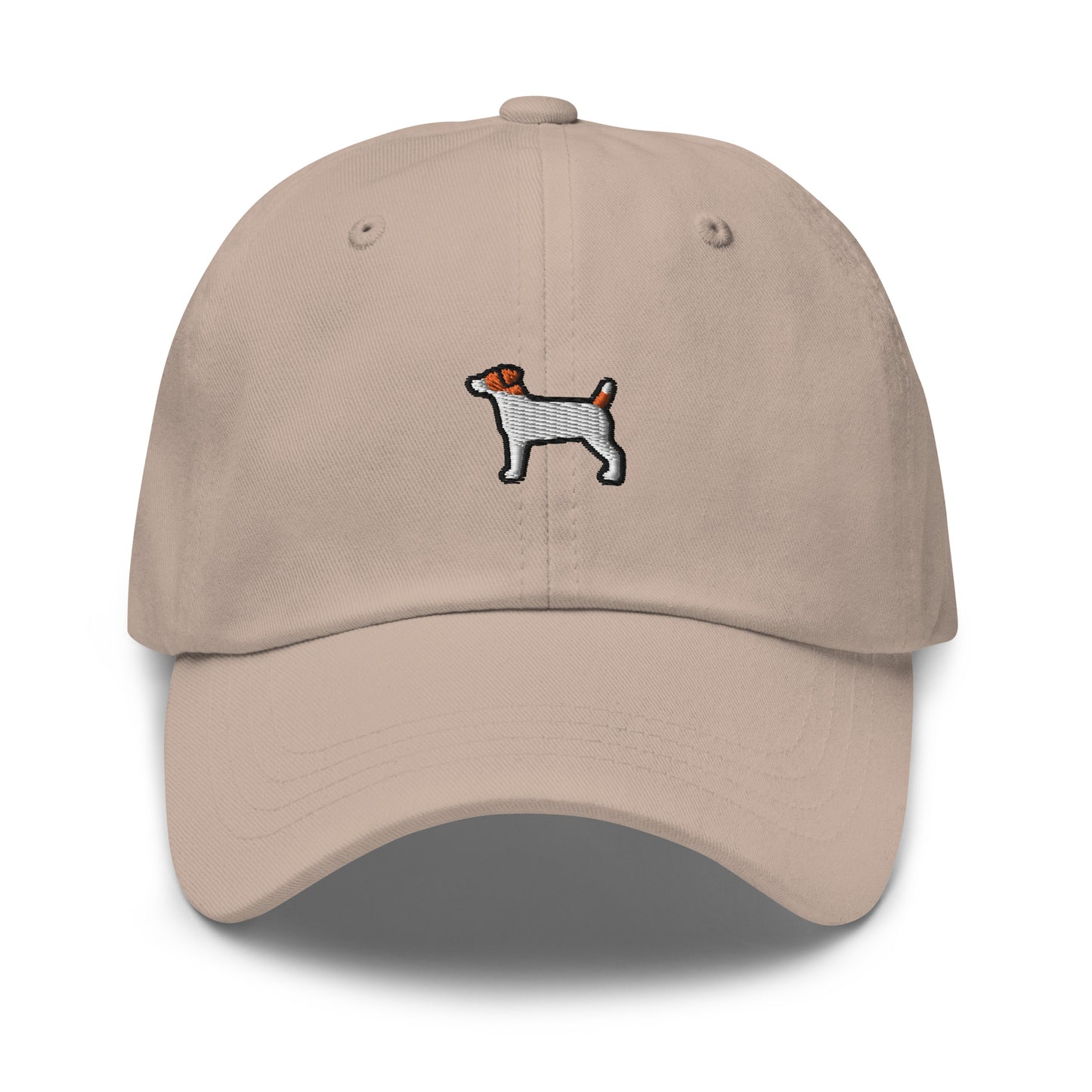 Jack Russell Terrier Dog Embroidered Baseball Cap