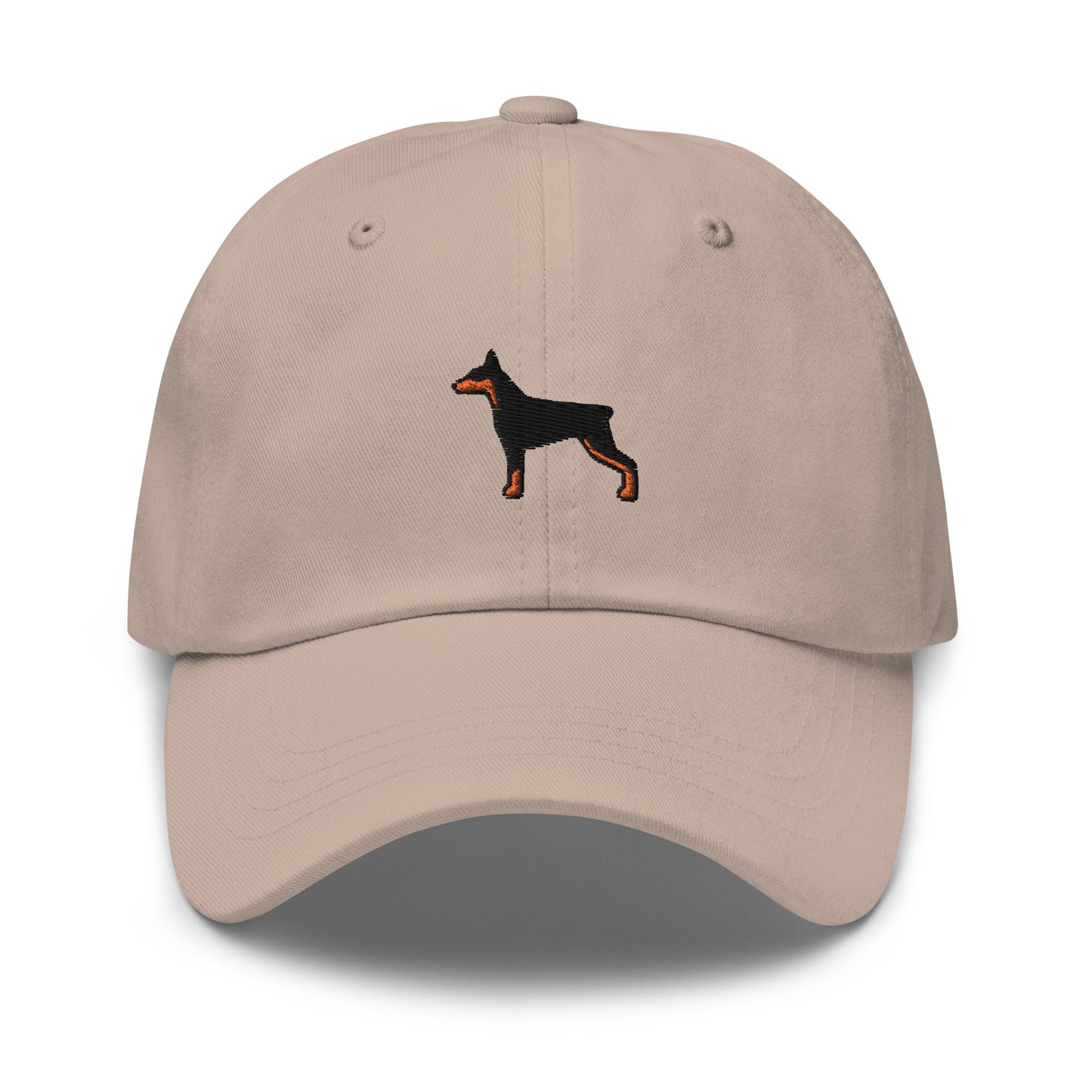 Doberman Dog Embroidered Baseball Cap