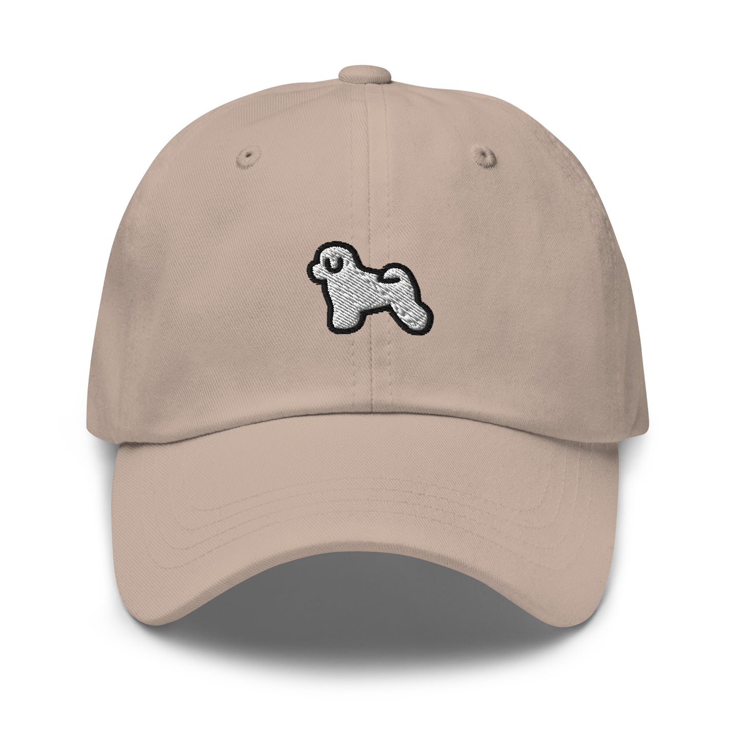 Bichon Frise Dog Embroidered Baseball Cap