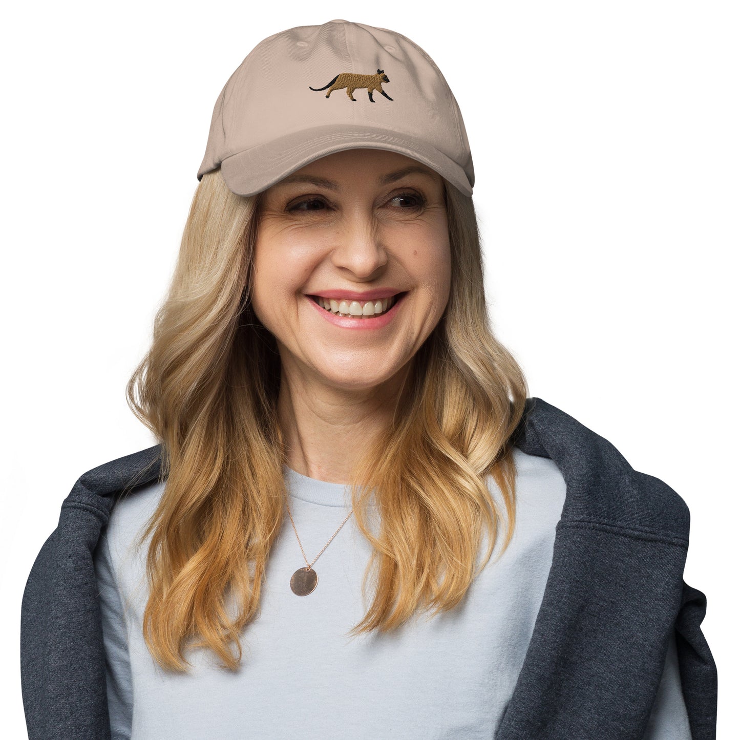 Siamese Cat Embroidered Baseball Cap
