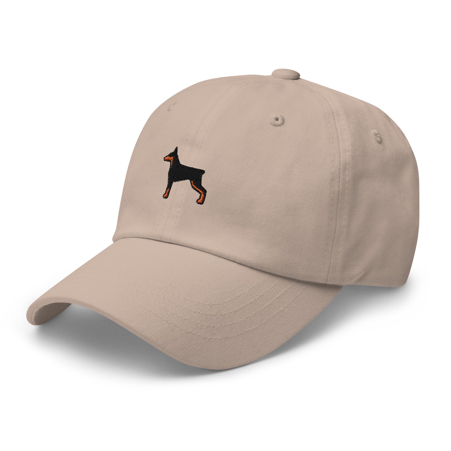 Doberman Dog Embroidered Baseball Cap