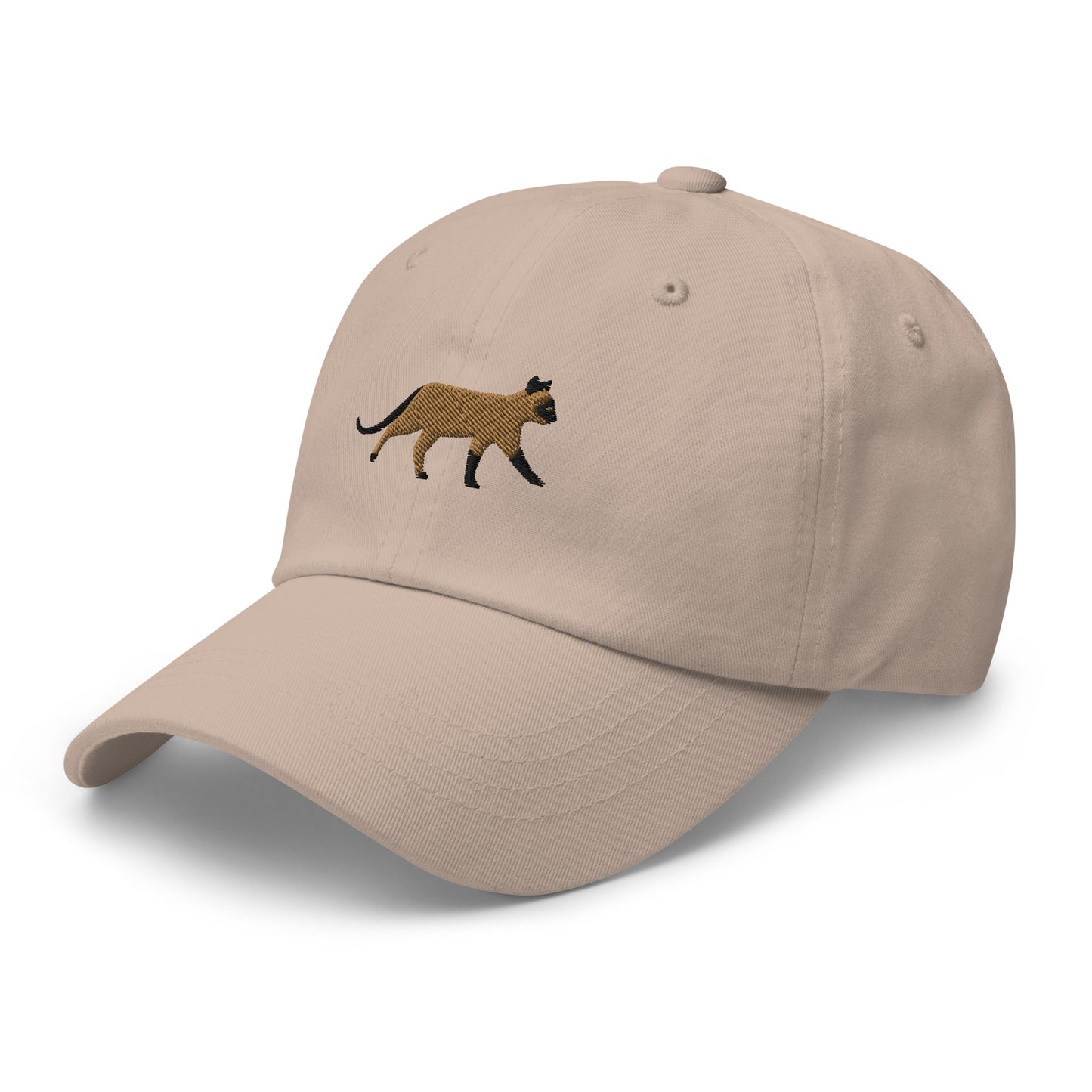 Siamese Cat Embroidered Baseball Cap