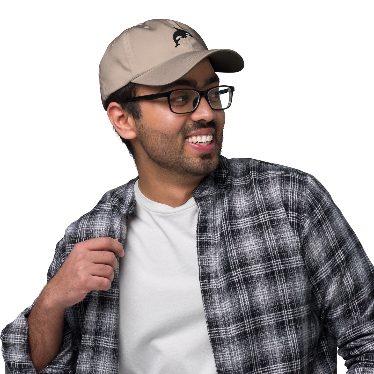 Orca Embroidered Baseball Cap