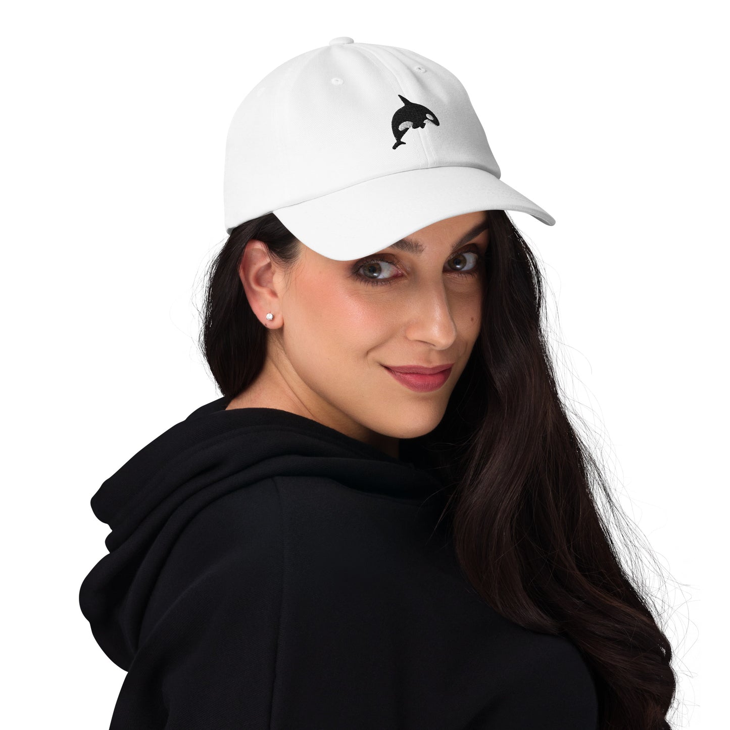 Orca Embroidered Baseball Cap