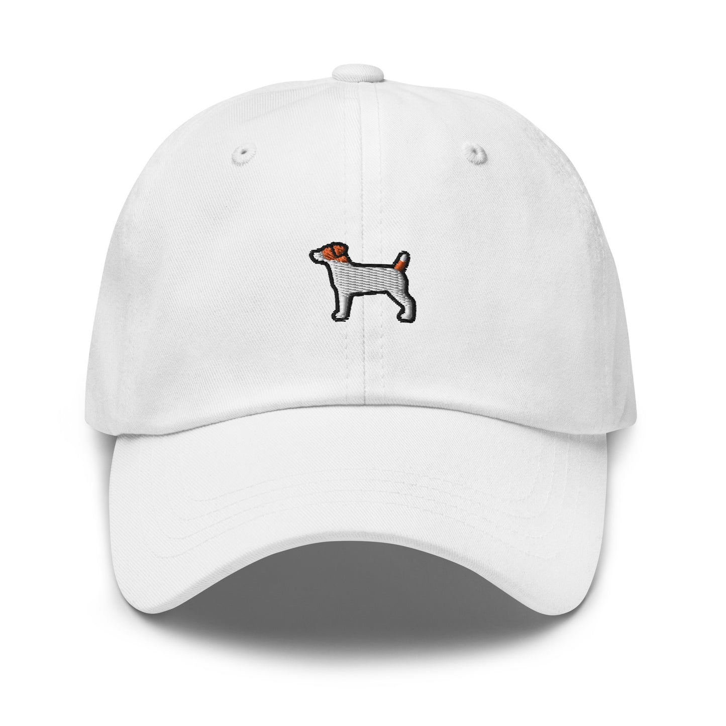 Jack Russell Terrier Dog Embroidered Baseball Cap