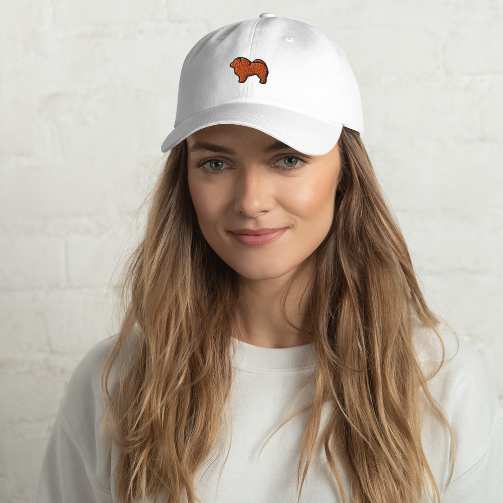 Chow Chow Dog Embroidered Baseball Cap