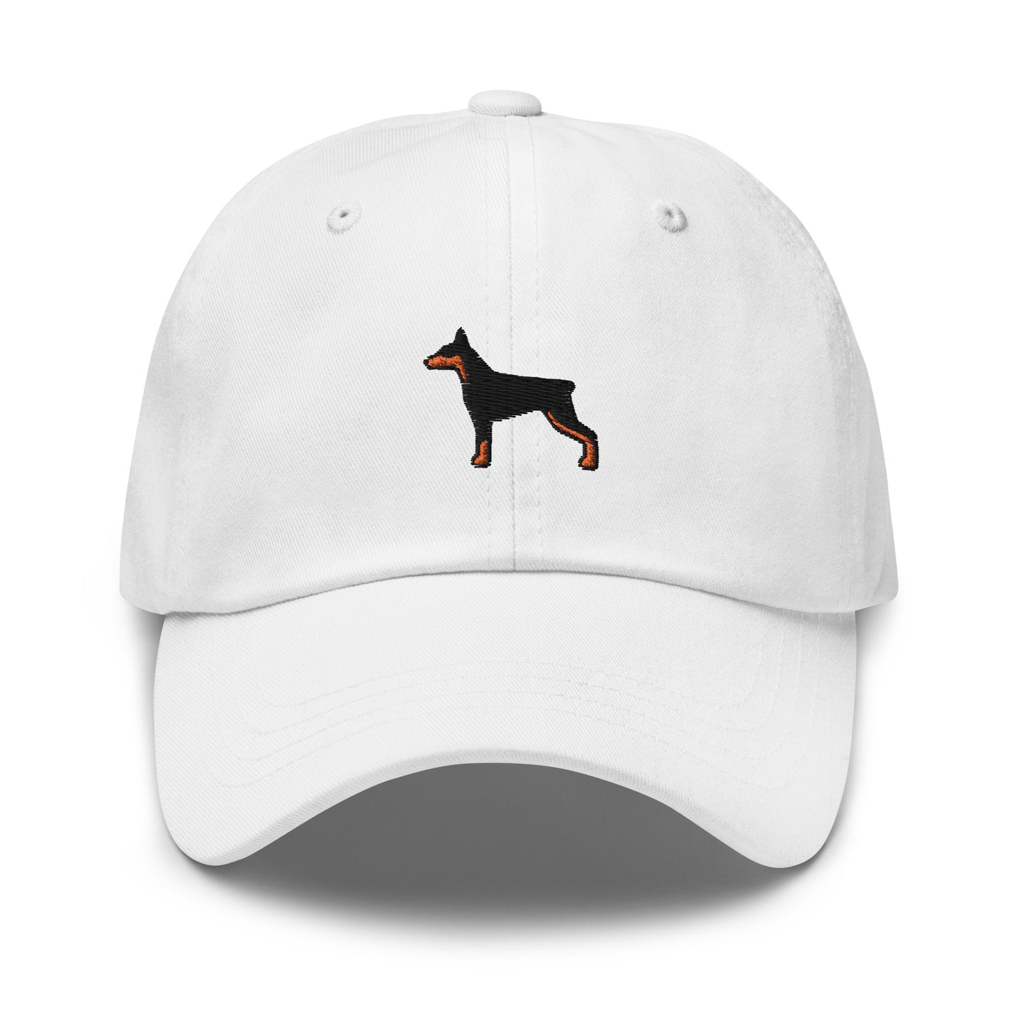 Doberman Dog Embroidered Baseball Cap