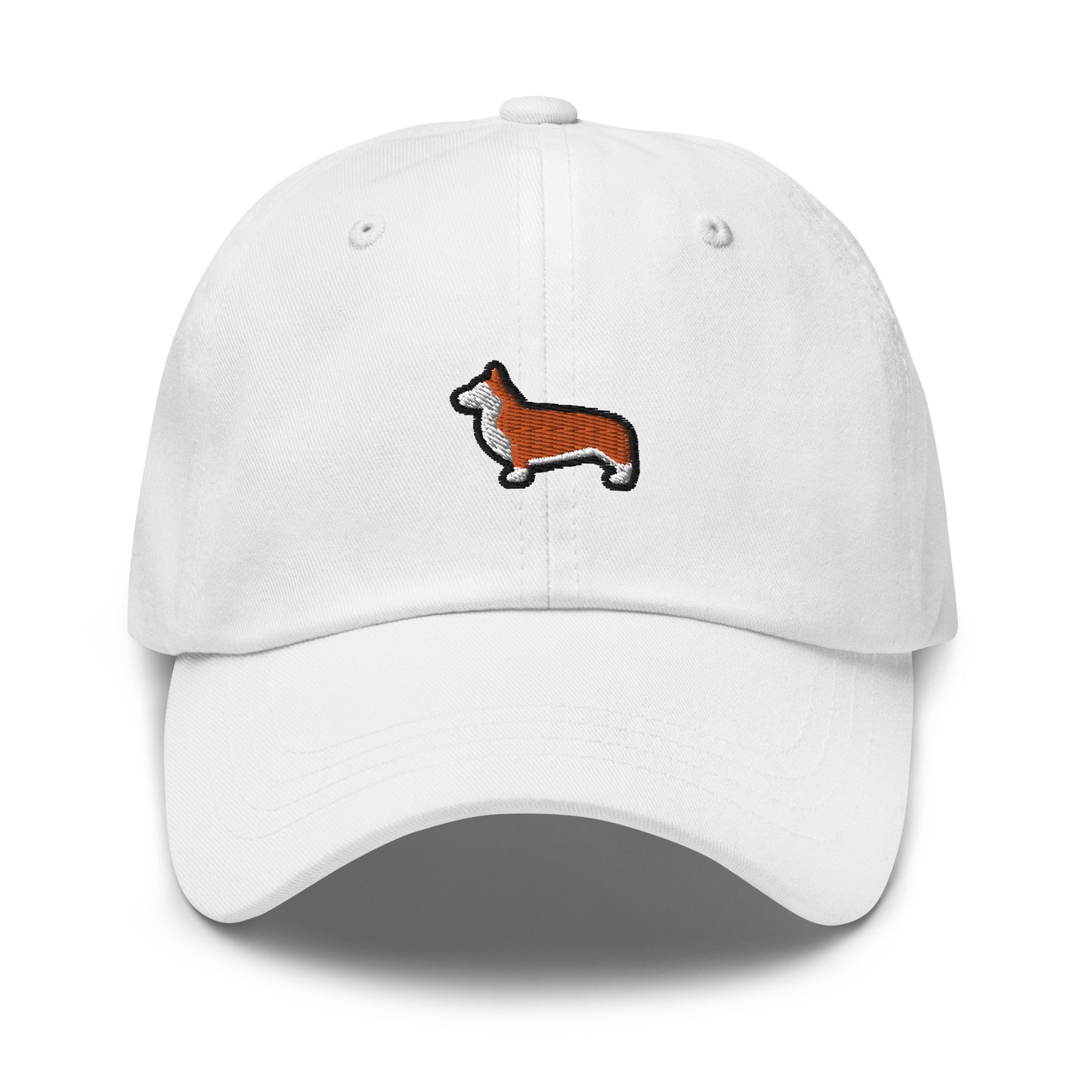 Corgi Dog Embroidered Baseball Cap