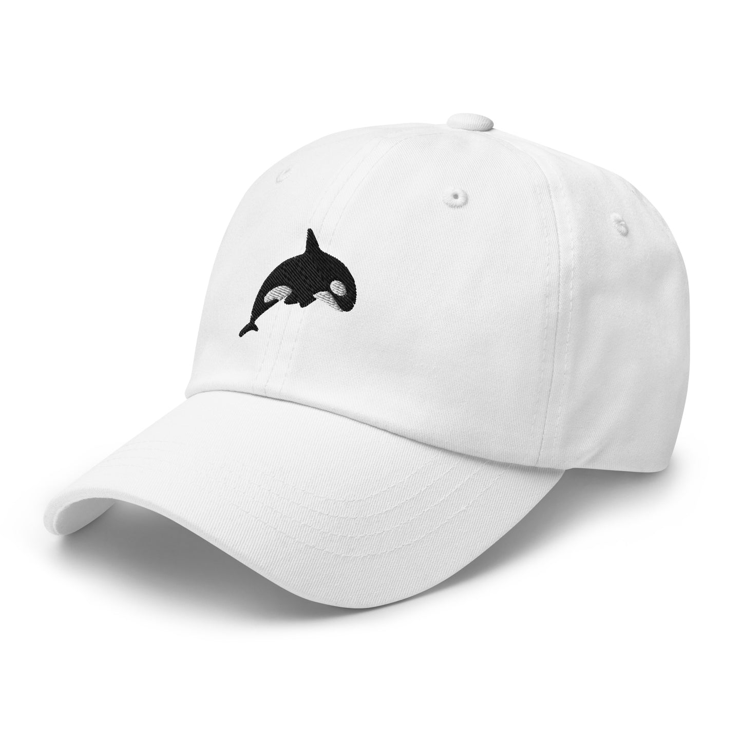 Orca Embroidered Baseball Cap