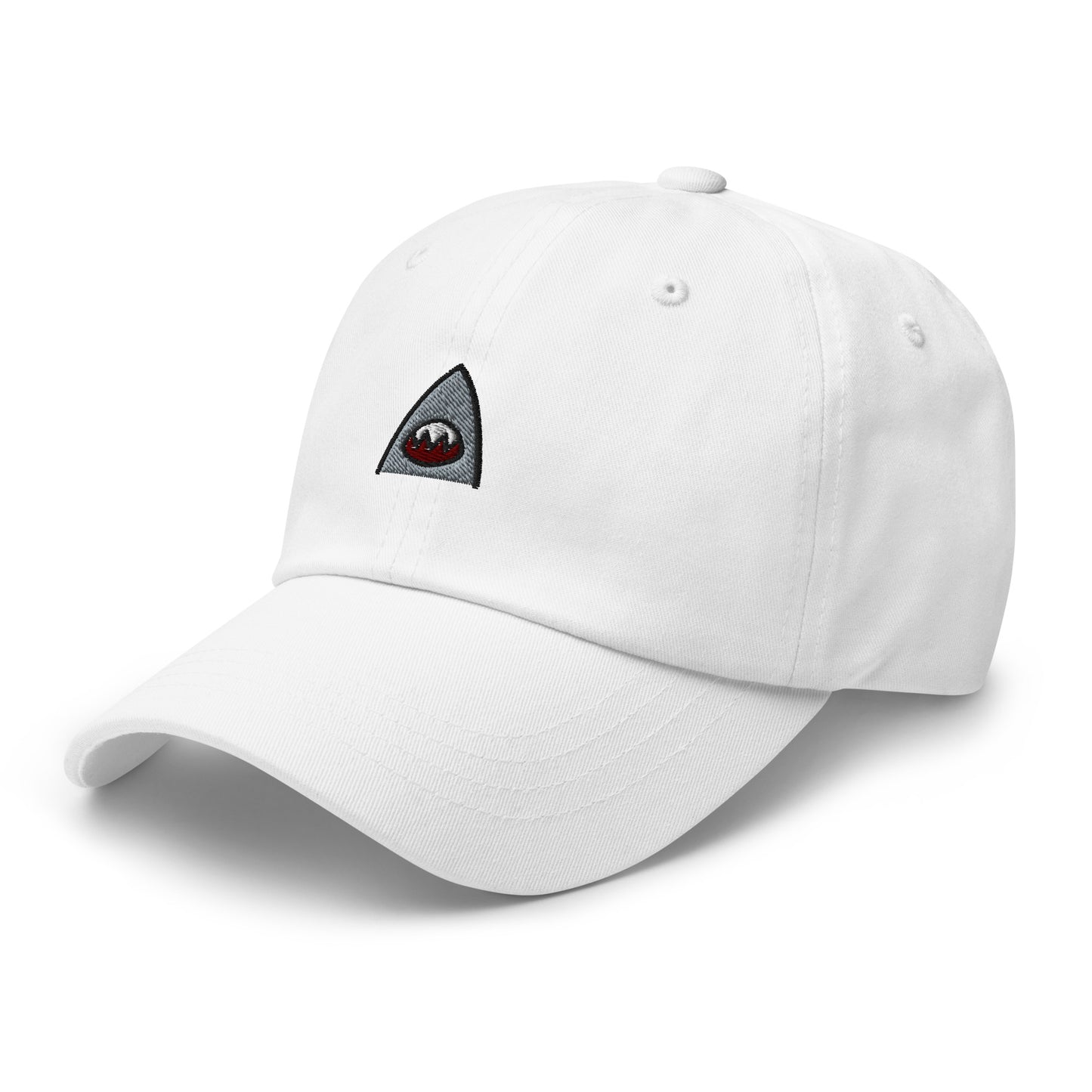 Shark Jaw Embroidered Baseball Cap