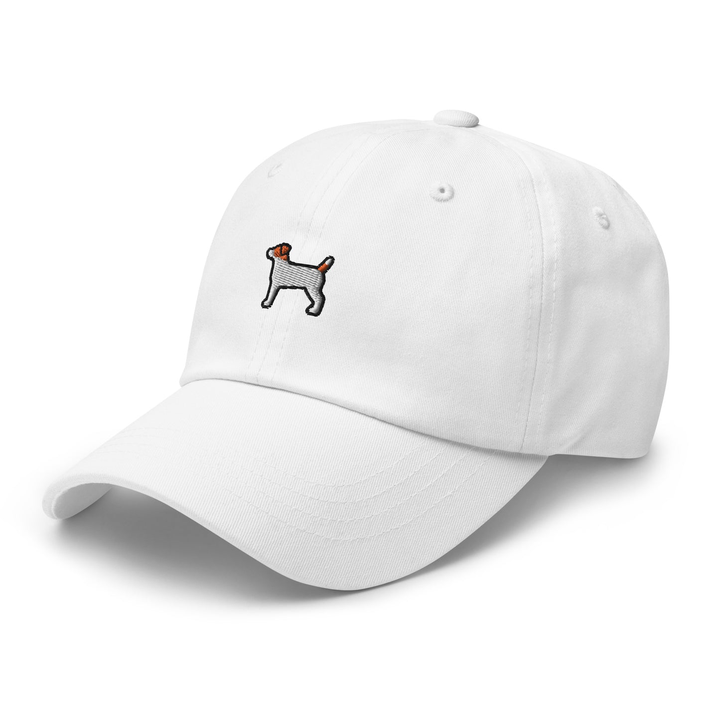 Jack Russell Terrier Dog Embroidered Baseball Cap