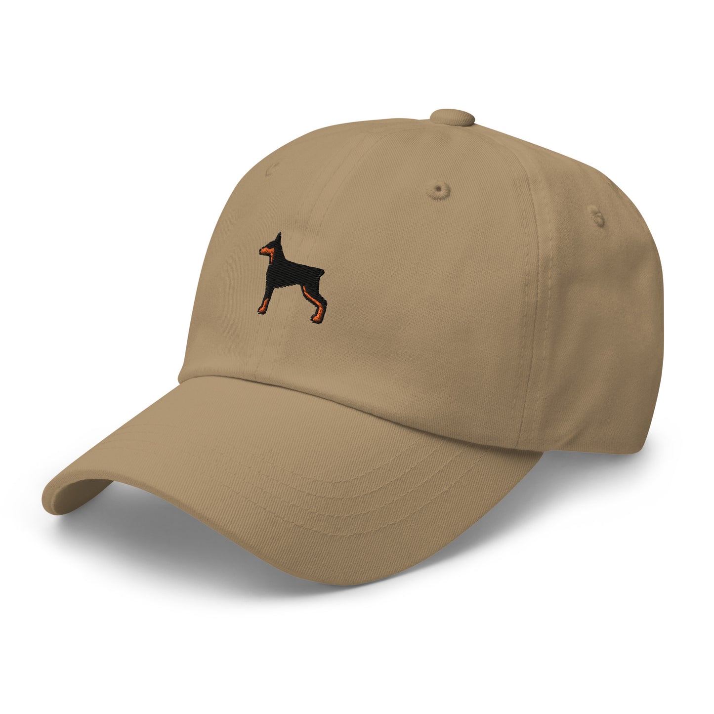 Doberman Dog Embroidered Baseball Cap