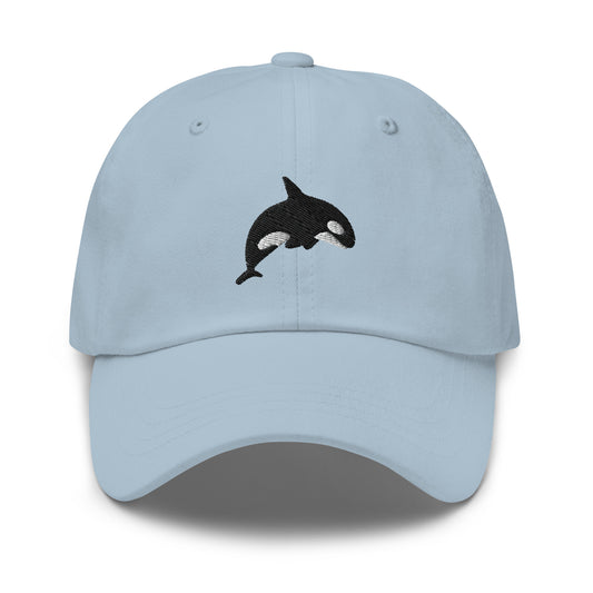 Orca Embroidered Baseball Cap