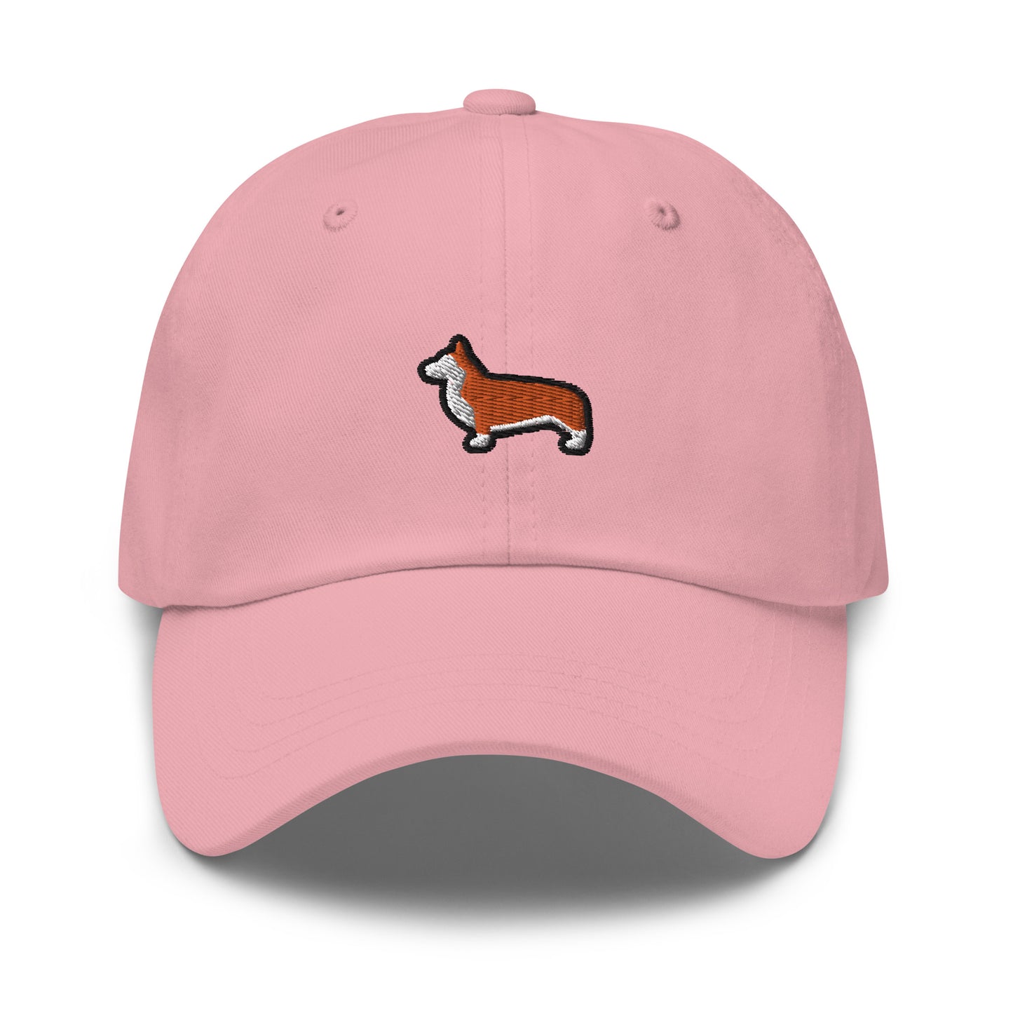 Corgi Dog Embroidered Baseball Cap