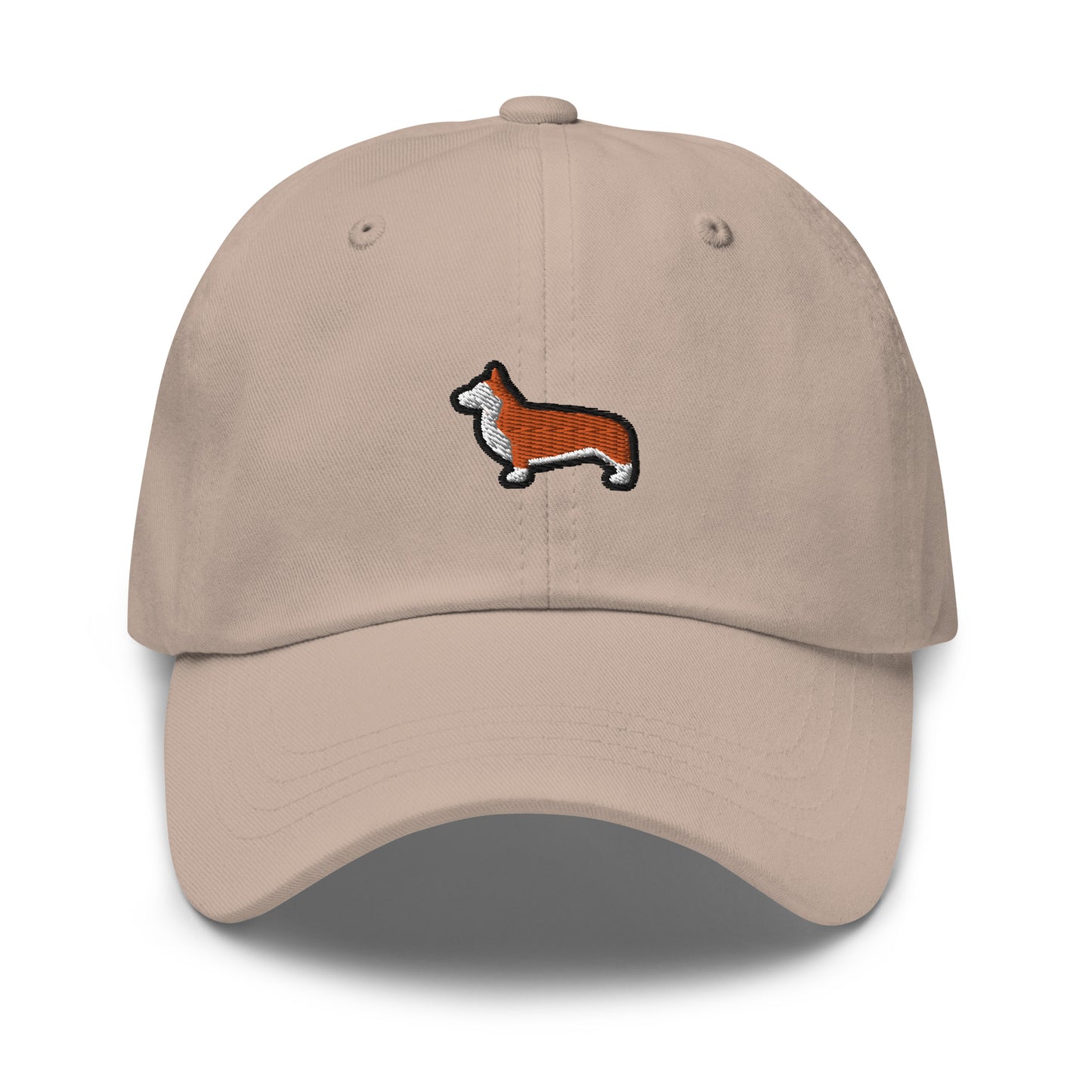 Corgi Dog Embroidered Baseball Cap