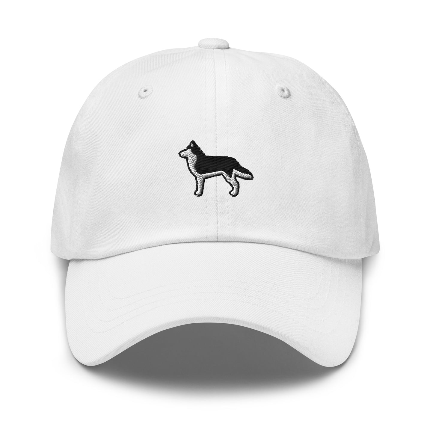 Siberian Husky Dog Embroidered Baseball Cap
