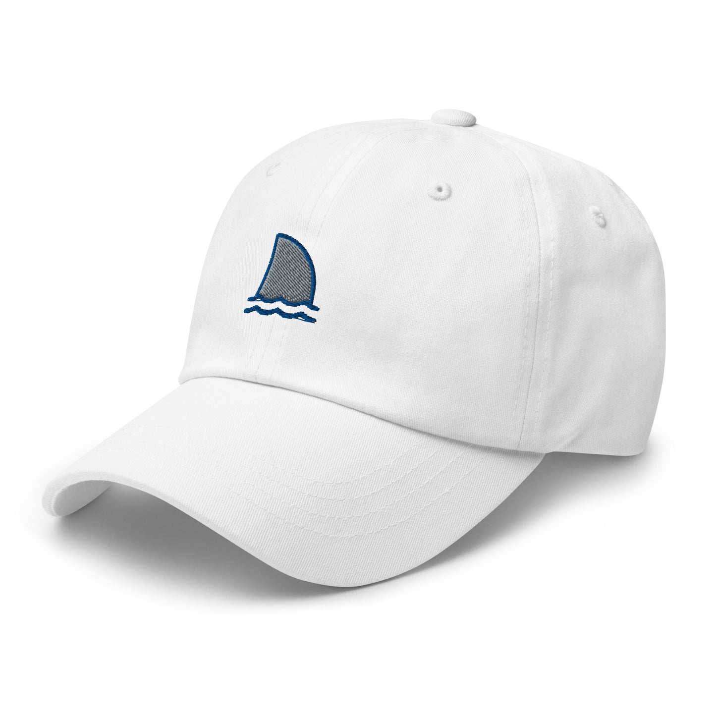 Shark Fin Embroidered Baseball Cap