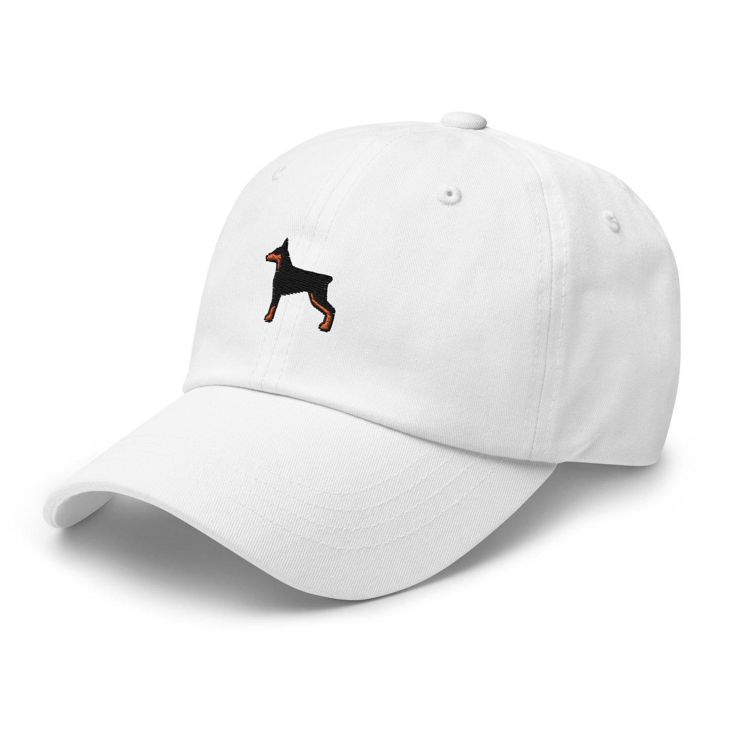 Doberman Dog Embroidered Baseball Cap